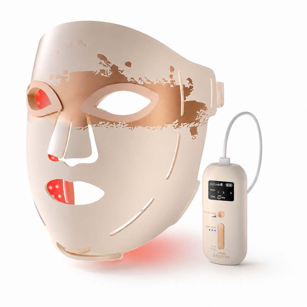 Mascarilla facial LED